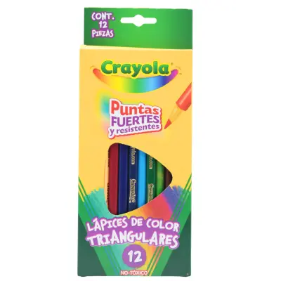 [7501058207920] COLORES CRAYOLA (C12 TRIANGULAR MOD 68-4212)