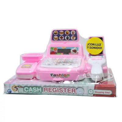 [7502240222400] JUGUETE CAJA REGISTRADORA CON LUZ Y SONIDO SHOGUN SH22012240