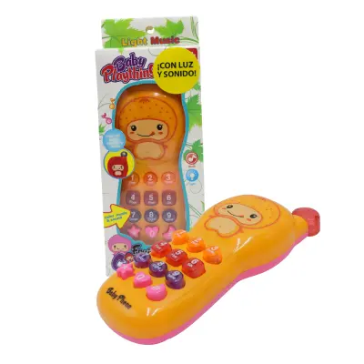 [7502220499990] JUGUETE TELEFONO CON LUZ Y SONIDO SHOGUN SH20019999