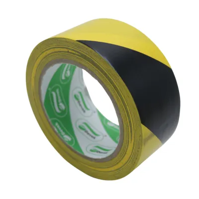 CINTA DELIMITADORA 48X33 AMARILLO/NEGRO DEVEK