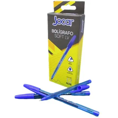 PLUMA JOCAR SEMIGEL MED AZUL