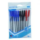 PLUMA BALL POINT 1.0MM SURTIDO C10 DELI Q4-MT