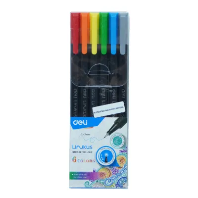 MARCADORES FINOS C6 DELI Q900-06