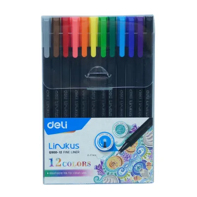 ROTULADOR COLORES SURTIDOS C12 DELI Q900-12