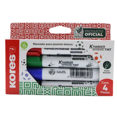 MARCADOR PIZARRON C4 KORES