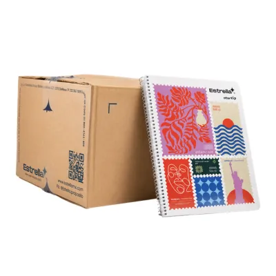 CAJA CUADERNO PROF ESPIRAL 100H ESTRELLA STARKID RAYA C/36