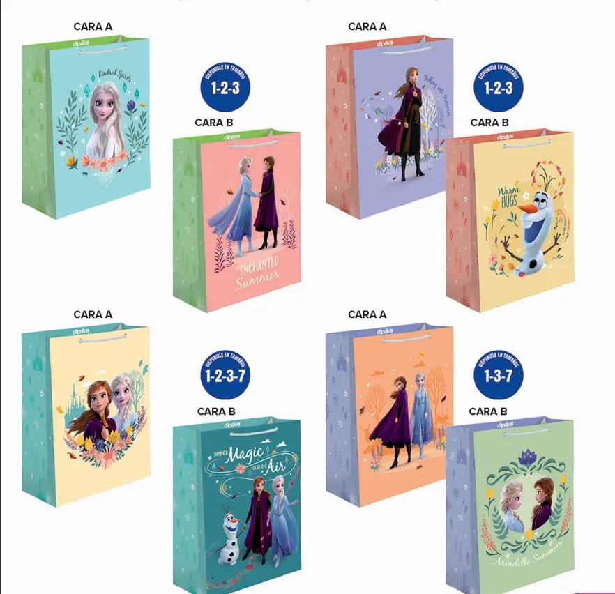 BOLSA DE REGALO FROZEN C/10 DIPAK