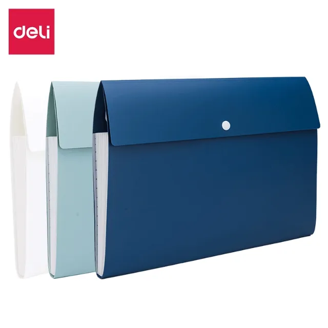 [6941798498836] CARPETA EXPANDIBLE 8 SEPARADORES DELI F606