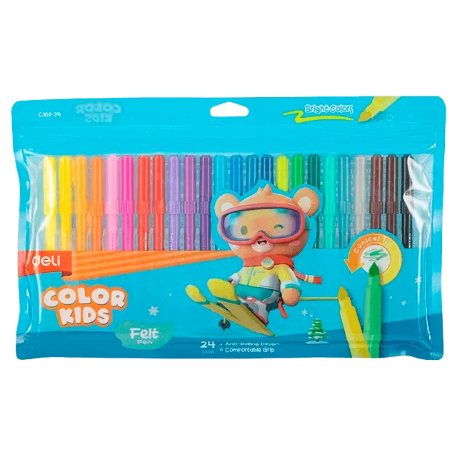 PLUMINES COLORES C24 DELI C161-24