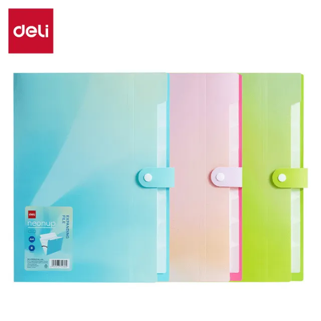 [6932673724362] CARPETA EXPANDIBLE 8 SEPARADORES DELI F623