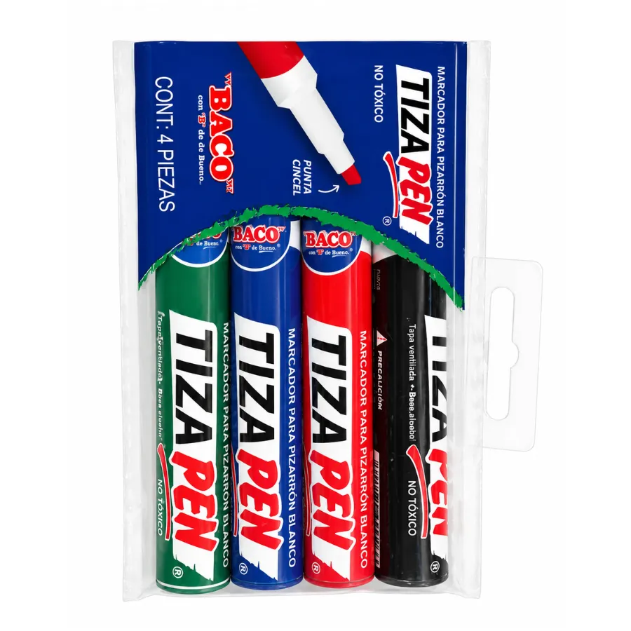 [7501174950519] MARCADOR PIZARRON C4 TIZAPEN BACO