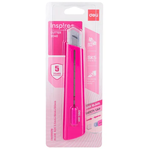 [6935205358011] CUTER GDE REFORZADO ROSA DELI 2040-20