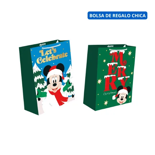 BOLSA DE REGALO NAVIDAD DISNEY NIÑO (CHICA)